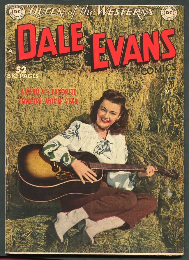 1950 #10 DALE EVANS-- DC... COMIC BOOK.... VG+