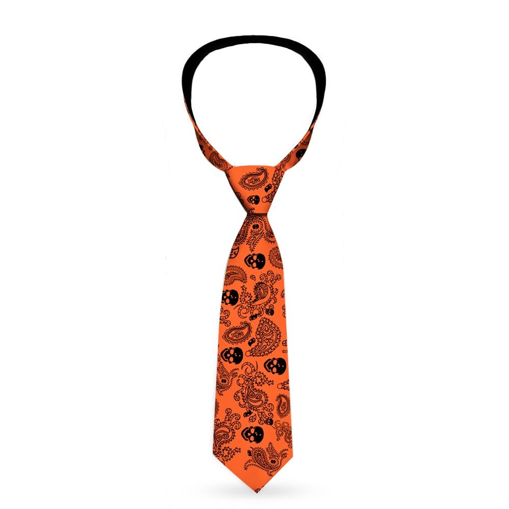 Necktie Standard - Bandana/Skulls Orange/Black ACC NEWAnother great item from Rarewaves USA | Free delivery!
