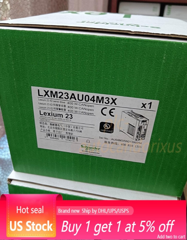 in Box  Servo Drive LXM23AU04M3X  Ship US Free TAX