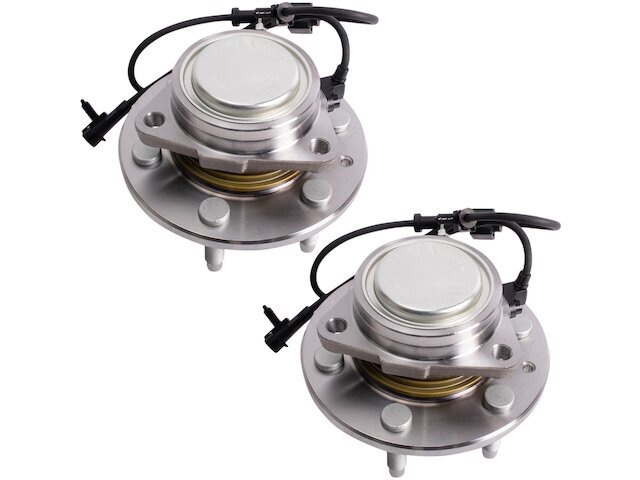 Front TRQ Wheel Hub and Bearing Kit fits Cadillac Escalade 2002-2006 RWD 99PQWQ