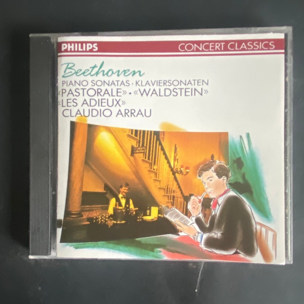 Beethoven – Piano Sonatas CD 1989 Digitally Remastered Classical Philips