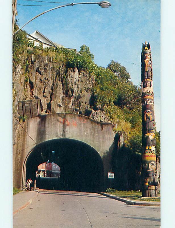 Unused Pre-1980 CHIEF SKOWL - ESKIMO TOTEM POLE AT TUNNEL Ketchikan AK Q0405@