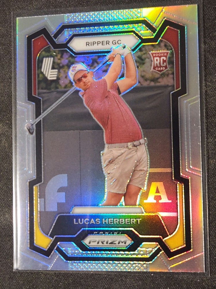 LUCAS HERBERT 2024 Panini Prizm LIV Golf SILVER #24 RIPPER GC Mint Rookie RC