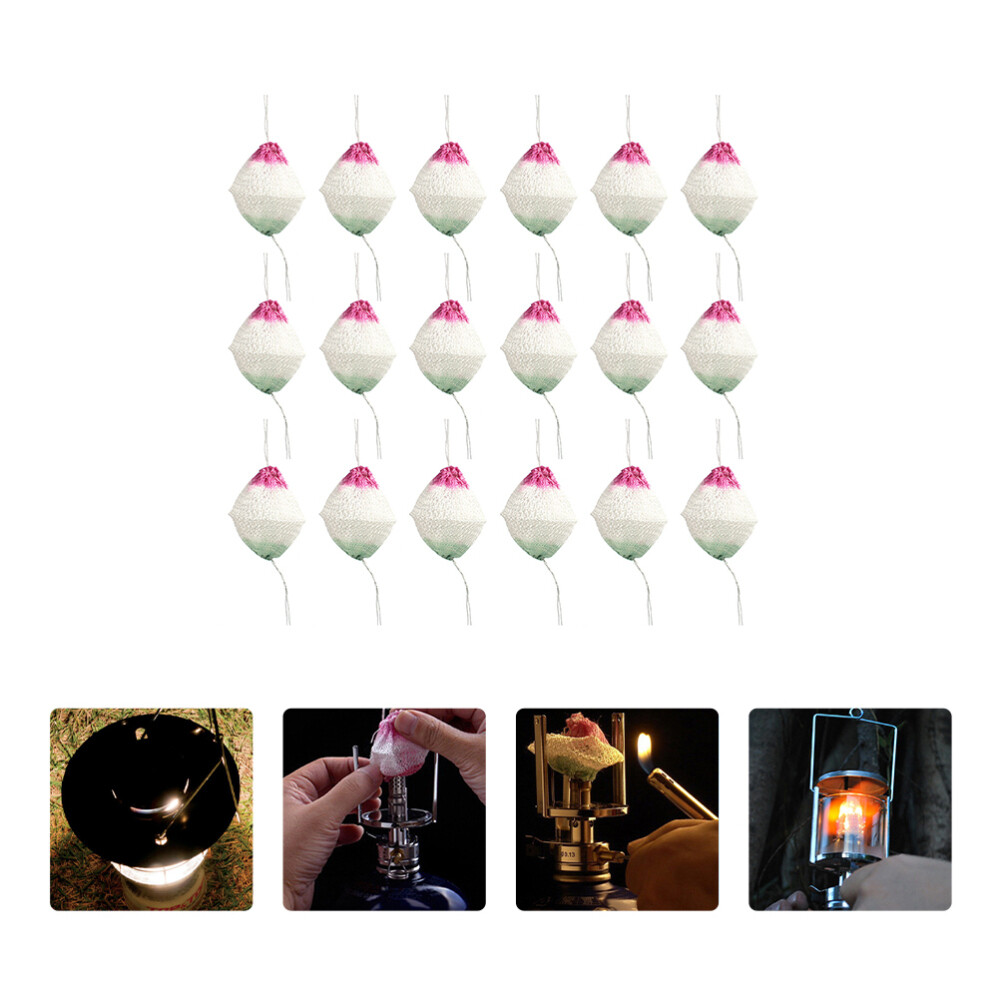 40pcs Propane Gas Light Mantles Kerosene Lamp Mantle Gaslight Wick Mesh