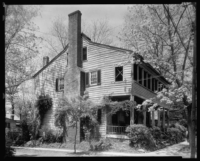 Photo:New Bern North Carolina Moulton House 1936 Front and Change Streets