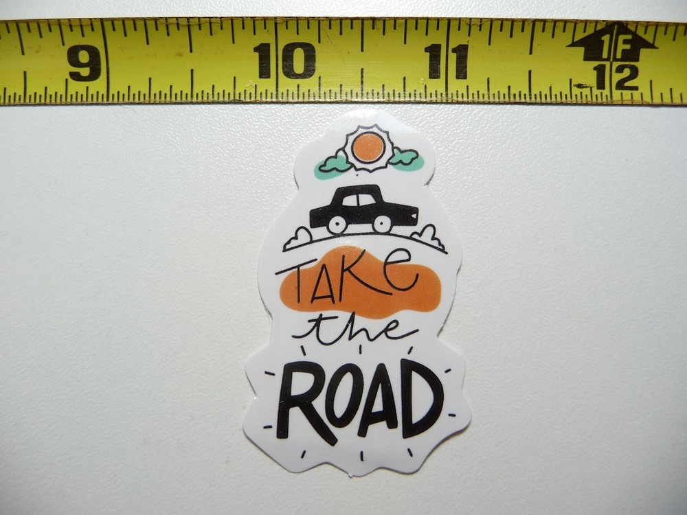 Positive Road Decal Sticker - Motivational Car Sticker for Inspiration