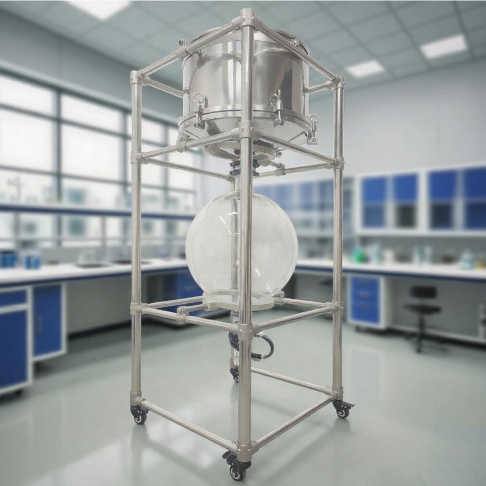 50L Vacuum Suction Filter Split Stainless Laboratory Solid-Liquid Separation