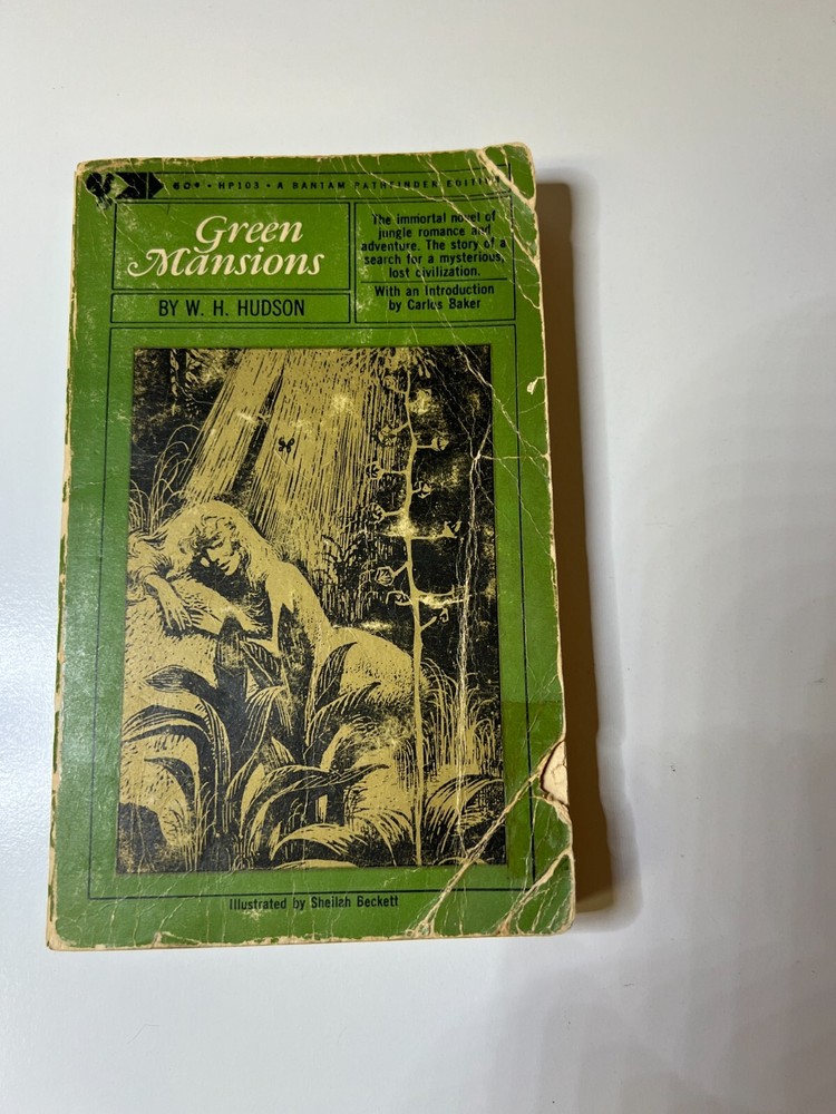 Green Mansions by W.H. Hudson Bantam Fifty Vintage Paperback