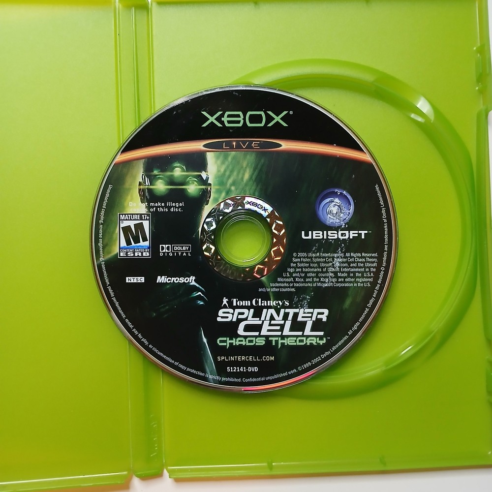 Tom Clancy's Splinter Cell: Chaos Theory -- Xbox