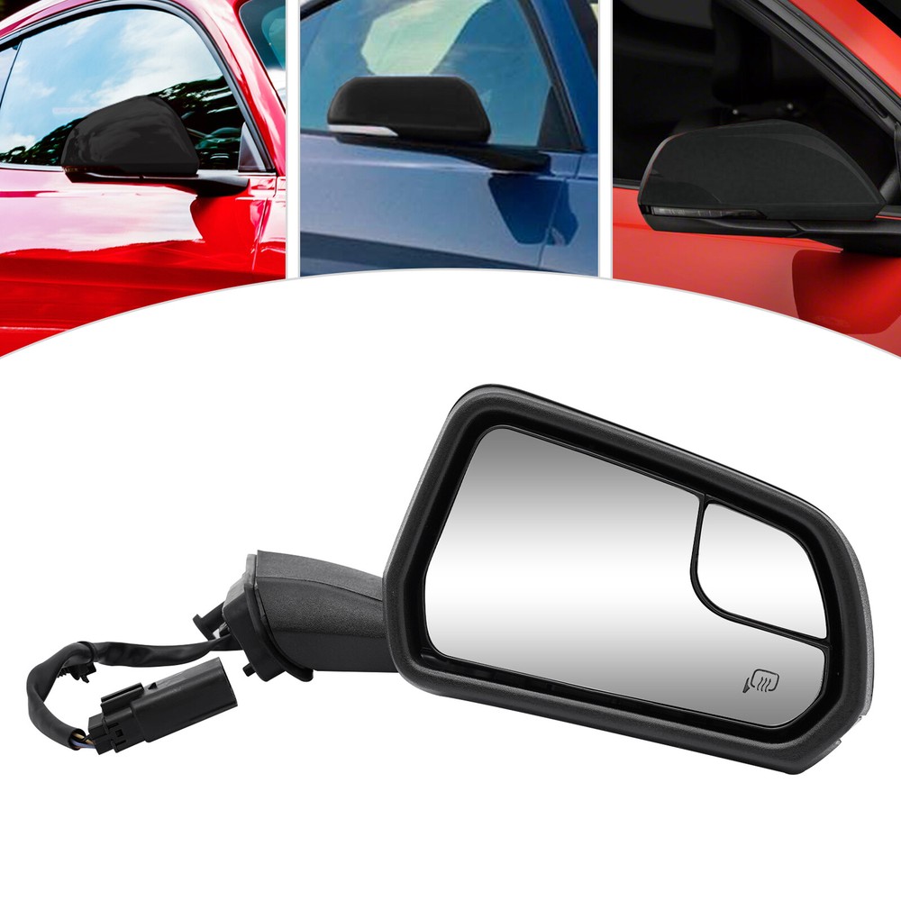 Ford Mustang 2015-2020 Right Side Power Folding Black Mirror