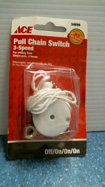 3-Speed ACE Pull Chain Switch with FS Technology 34698-image