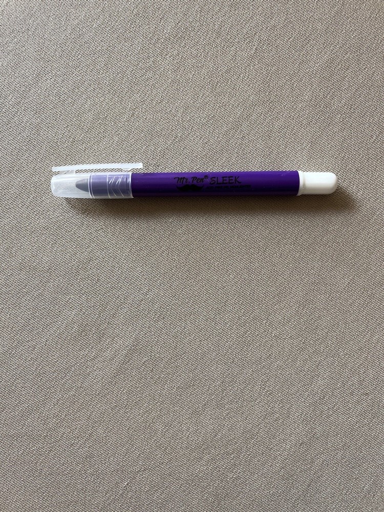 5” Dark Purple Mr Pen Acid-Free Gel Highlighter~Bible Safe & No Smear, Brand New-image