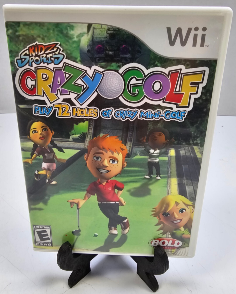 Nintendo Wii Kidz Sports Crazy Golf Complete In Box