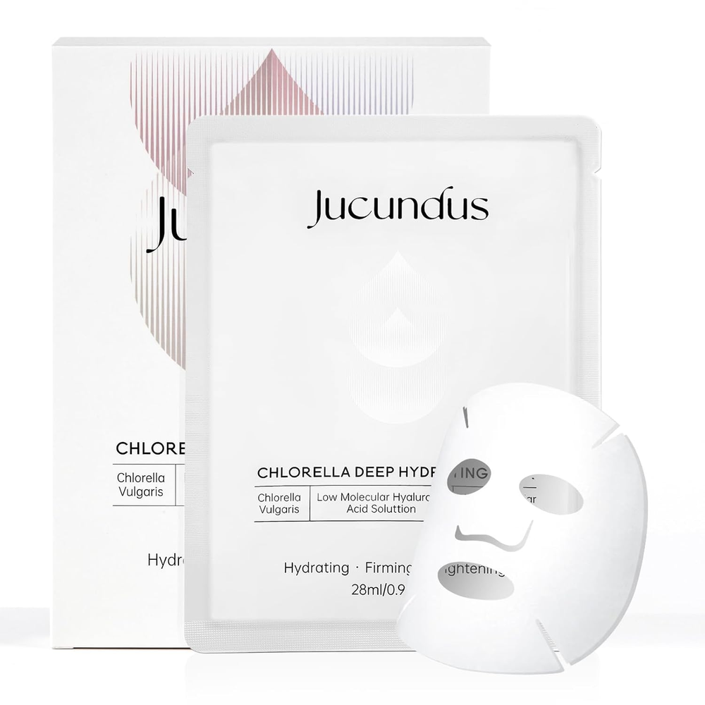 Hydrating Chlorella Collagen Hyaluronic Acid Face Mask – 1 Sheet