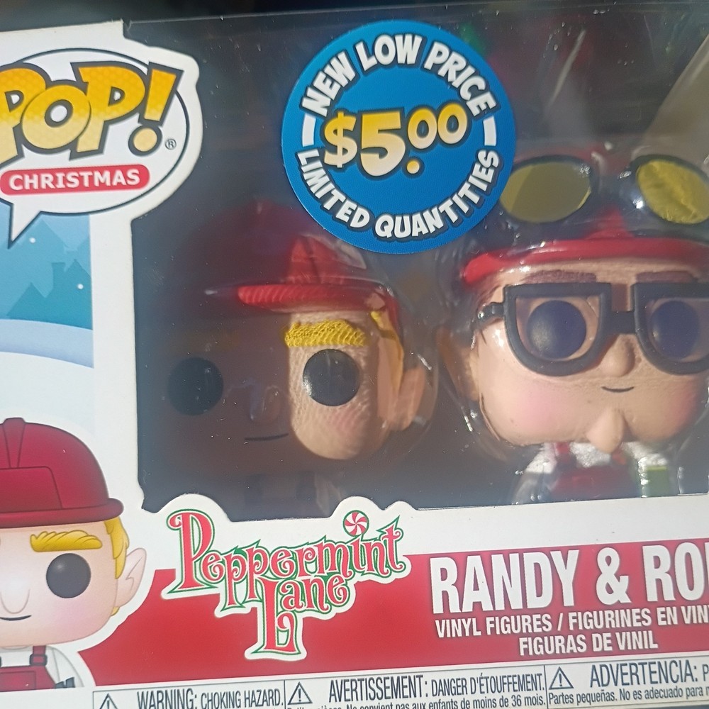 Funko Pop! Vinyl: Peppermint Lane - Funko Christmas Peppermint Lane - Randy and