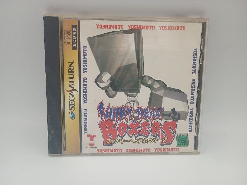 Funky Head Boxers Sega Saturn SS Japan Import Used Tested Disc Only