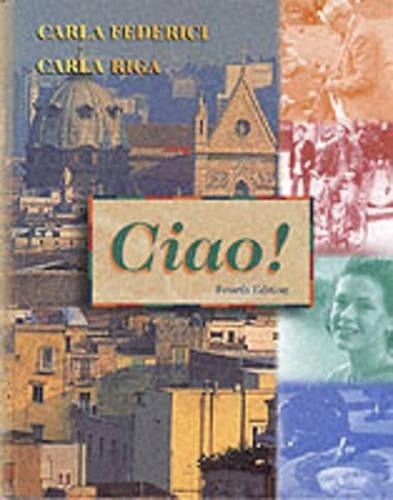 Ciao! by Riga, Carla Hardback Book The Fast Free ShippingFREE US DELIVERY | ISBN: 0030226996 | Quality Books