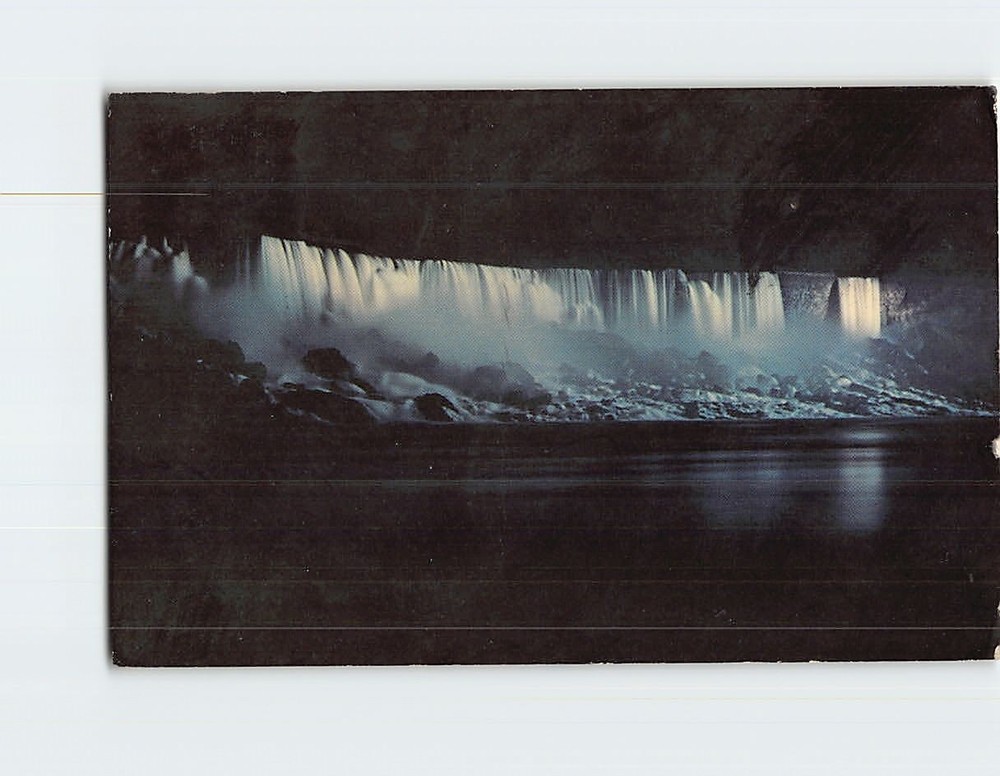 Postcard The American & Bridal Veil Falls Niagara Falls NY