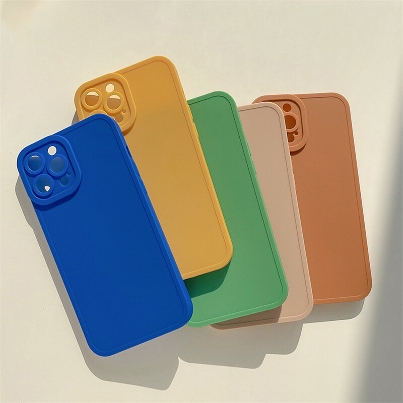 For iPhone 14 13 12 Pro Max Mini 11 XR 8 Silicone Shockproof Case 2025*New Year
