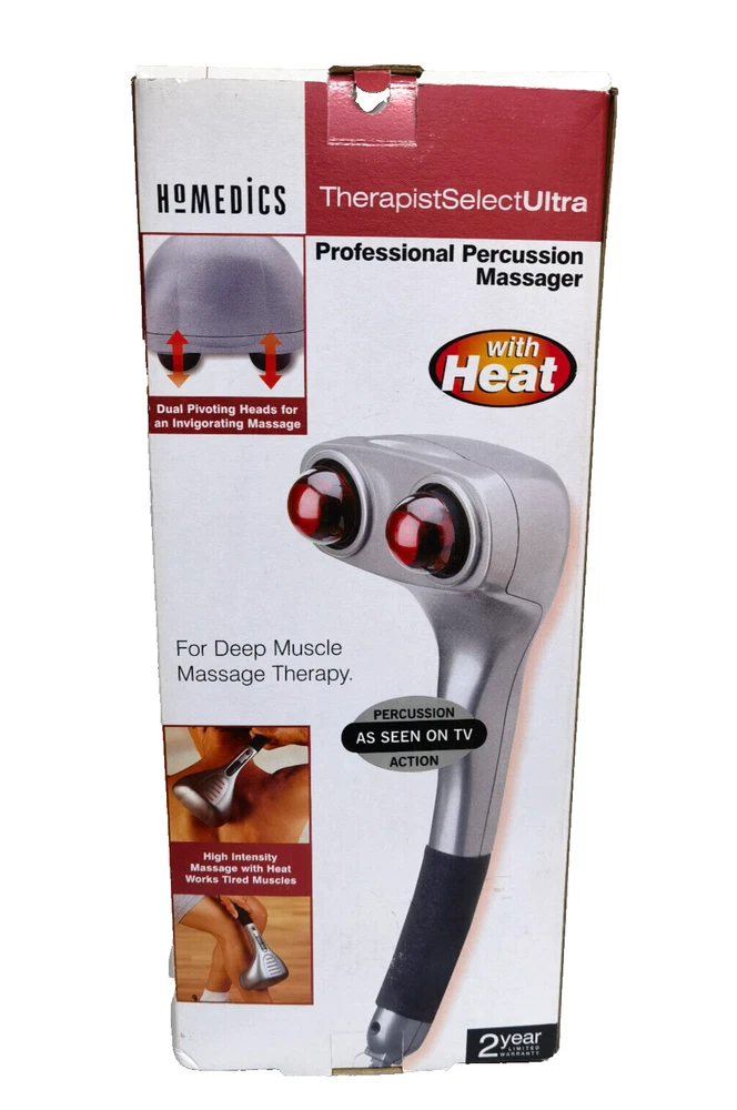 Homedics Therapist Select Ultra Professional Percussion Massager W/ Heat PA-1H