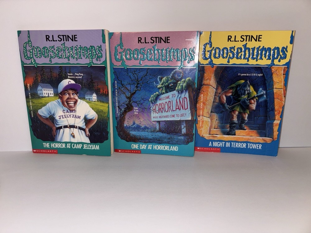 Lot Of 3 RL Stine Goosebump Books