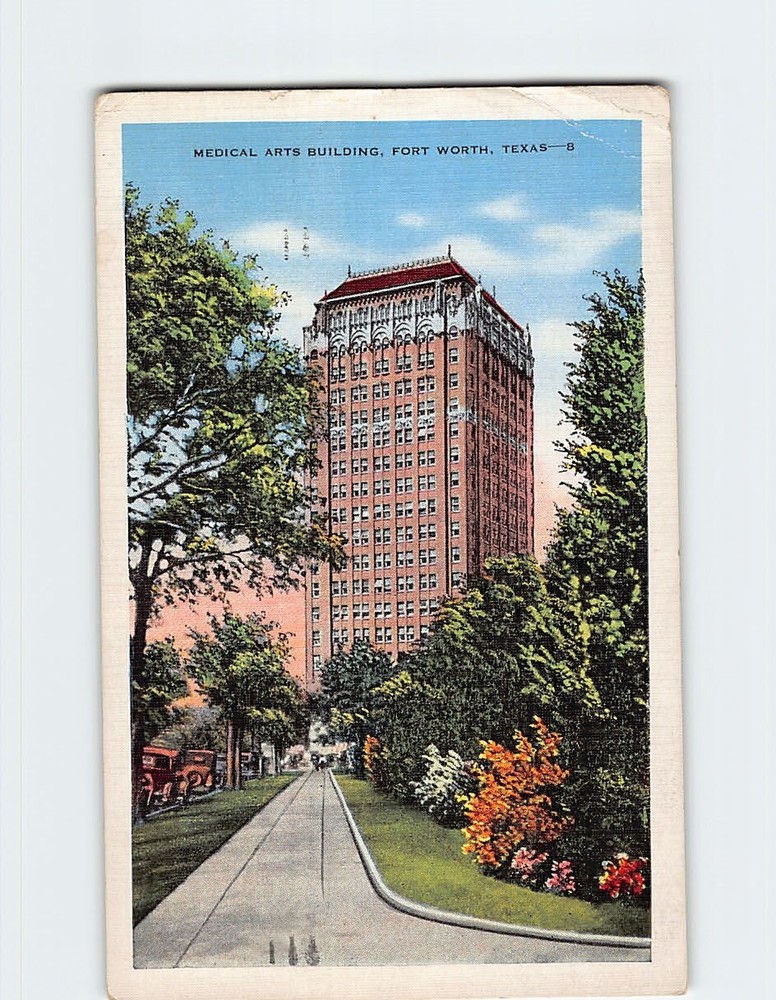 Postcard Medical Arts Building Fort Worth Texas USA