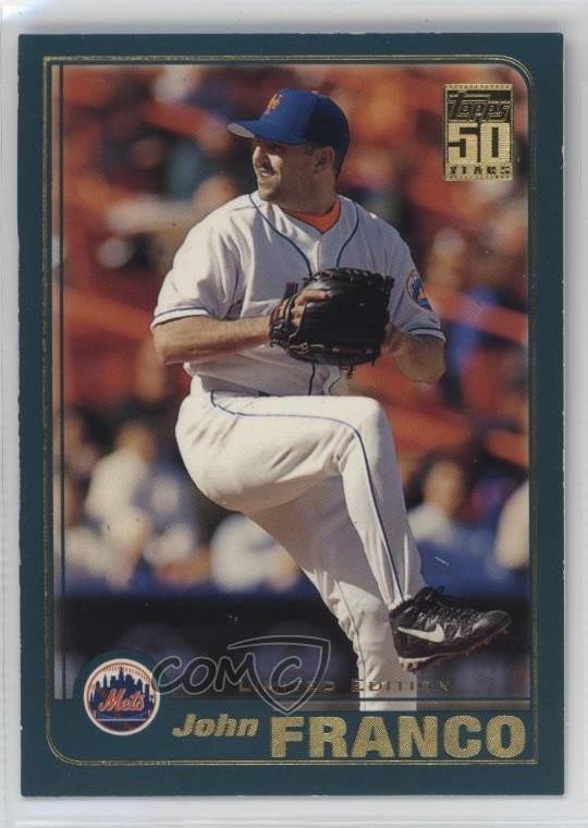 2001 Topps Limited Edition John Franco #70 1z4Fulfilled by COMC - World’s largest consignment service