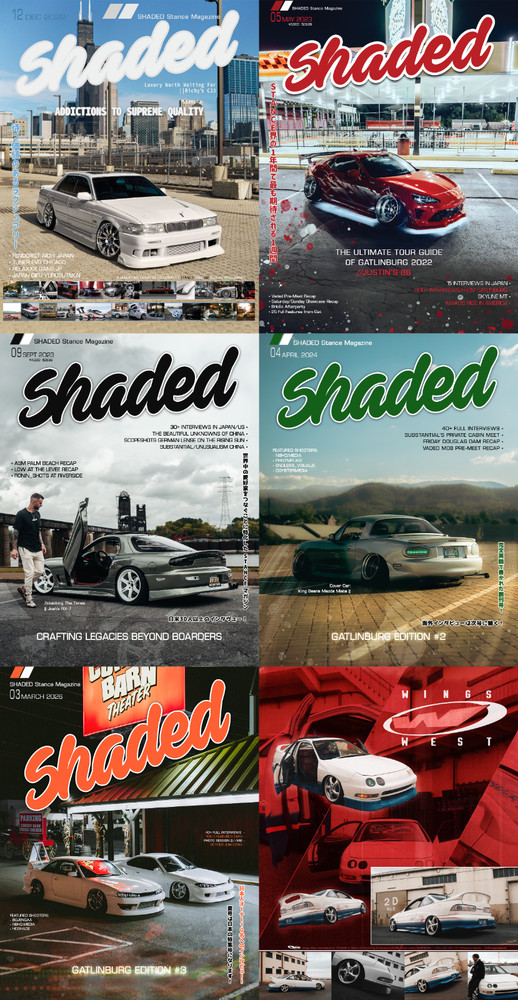 SHADED Stance Magazine - Bundle of 5