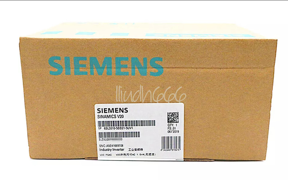 One SIEMENS Industry Inverter 6SL3210-5BB21-5UV1 6SL3 210-5BB21-5UV1 New