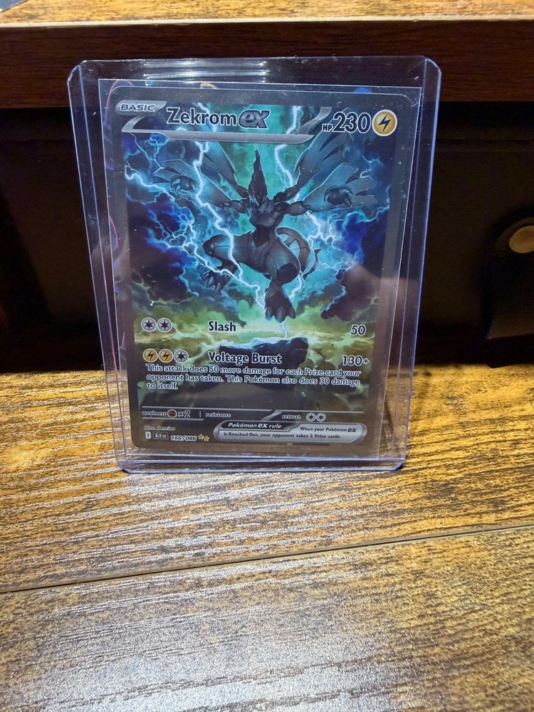 Zekrom ex 166/086 Sv: Black Bolt Holo
