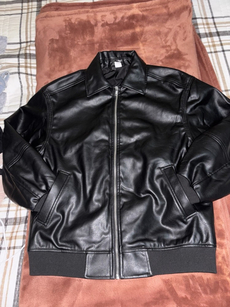 H&M Black Leather Jacket