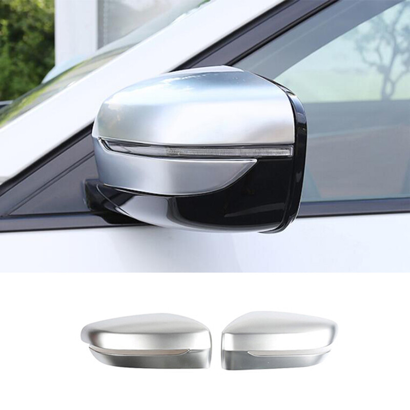 BMW 7 Series 2016-2022 ABS Silver Side Mirror Covers Pair
