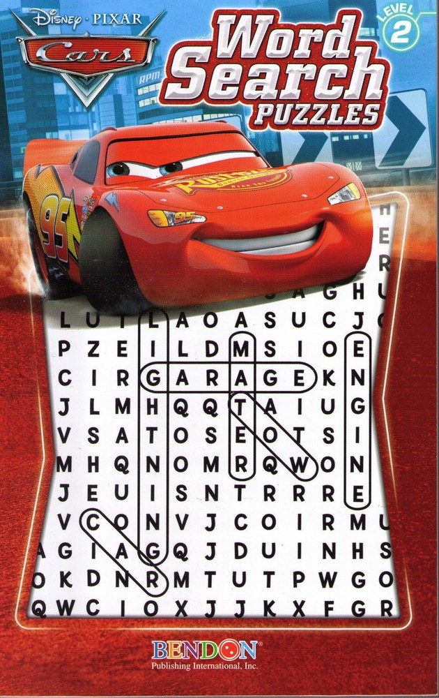 Disney CARS 2 Word Search Puzzles Level 2 (Disney Pixar CARS 2)