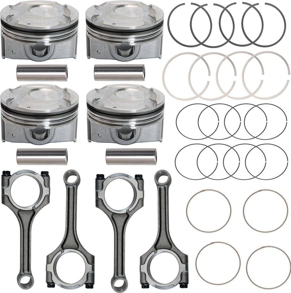 Hyundai Kia Accent Rio 1.6L DOHC 2012-2016 Piston Rod Set 4pcs