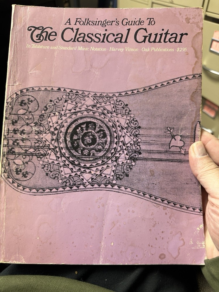 1961 Stained Folio A FOLKSINGER’S GUIDE TO THE CLASSICAL GUITAR
