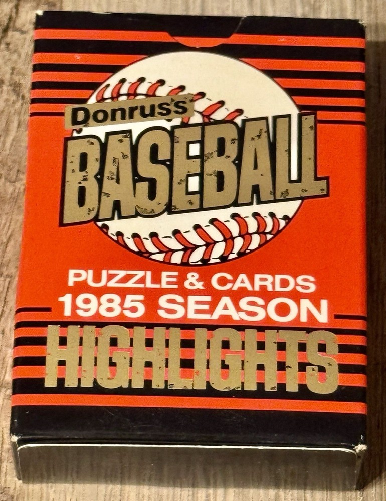 1985 Donruss Highlights FACTORY SEALED SET Henderson Mattingly Ryan Rose