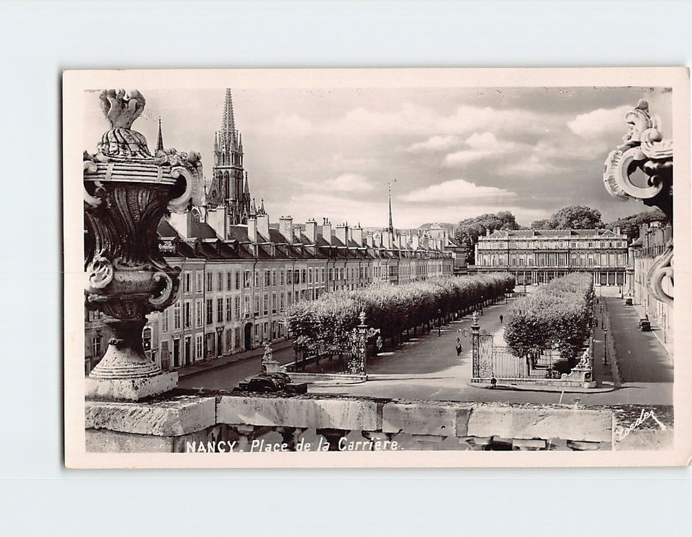 Postcard Place de la Carriere Nancy France
