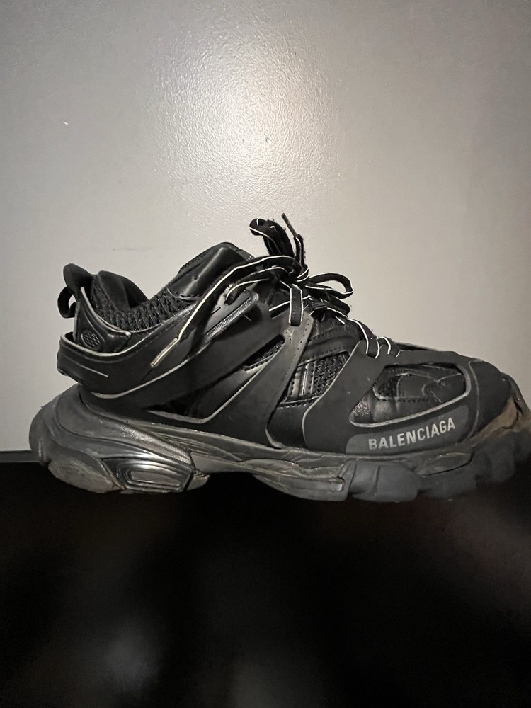 Balenciaga Track Runners Black/White Size 43 US 9 Men's