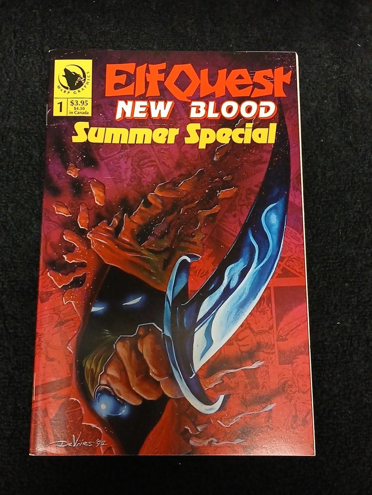 1992 Warp Graphics Elfquest New Blood Summer Special #1 Nm Vintage