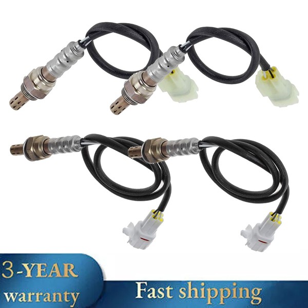 Set (4) Oxygen Sensor Upper+Lower for 2001 Suzuki Grand Vitara 2002-06 XL-7 2.7L