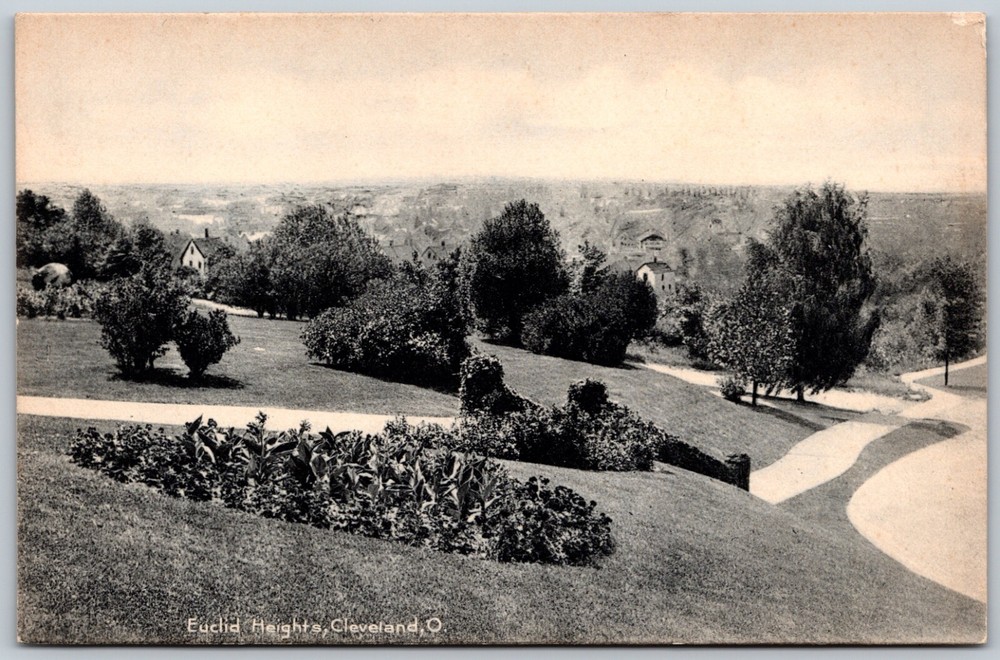 1905 Euclid Heights Cleveland Ohio Scenic View ANTIQUE Postcard
