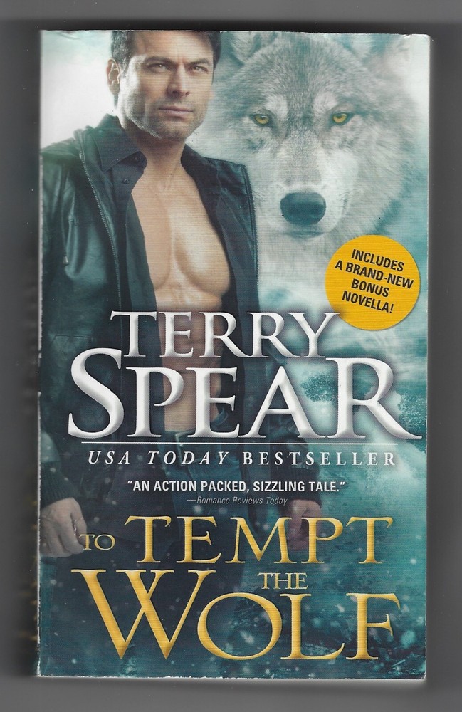 TO TEMPT THE WOLF by TERRY SPEAR ~ HEART OF THE WOLF, Book #2 ~ VERY GOOD COND.