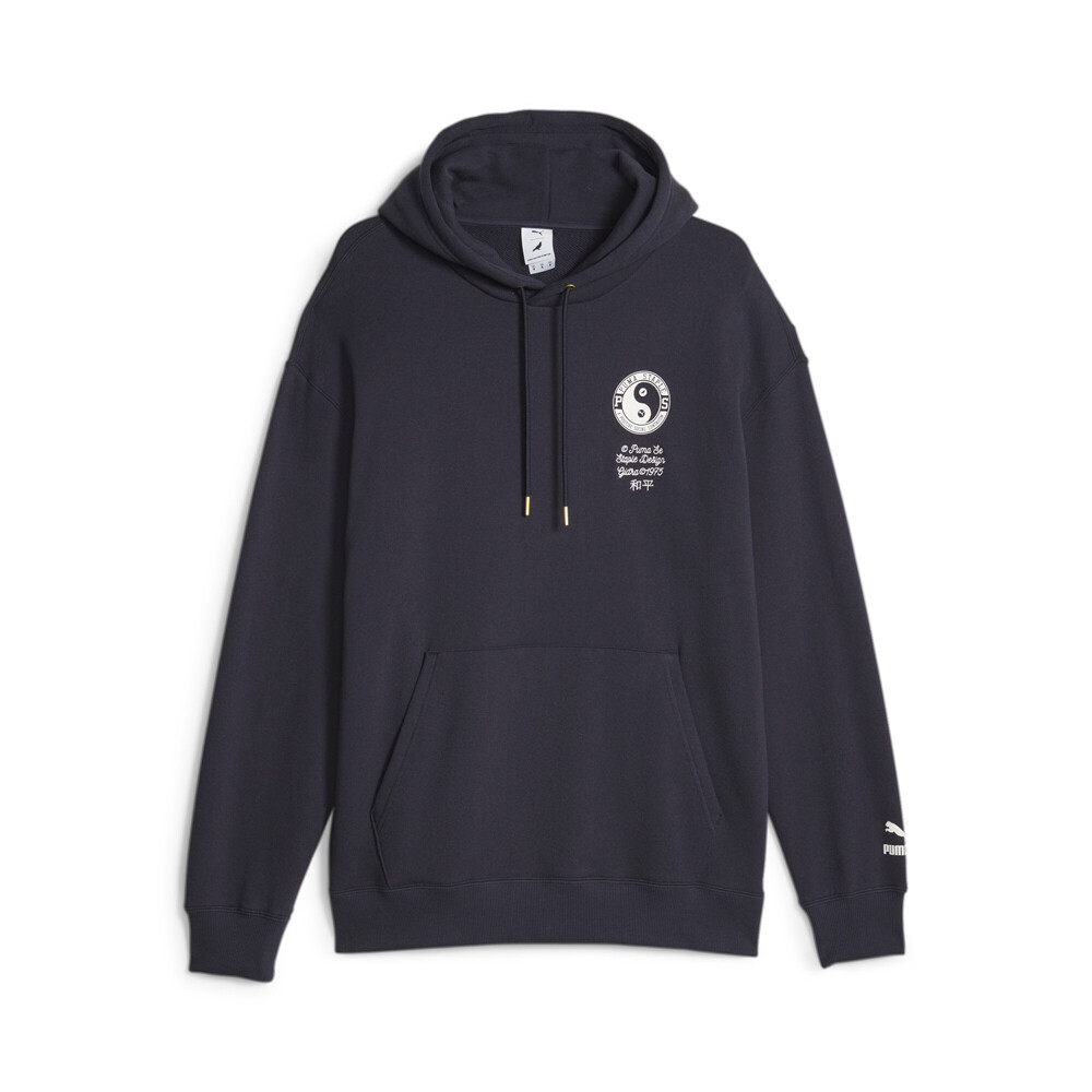 Puma  X Staple Hoodie Tr Mens Blue Casual Outerwear 62220216
