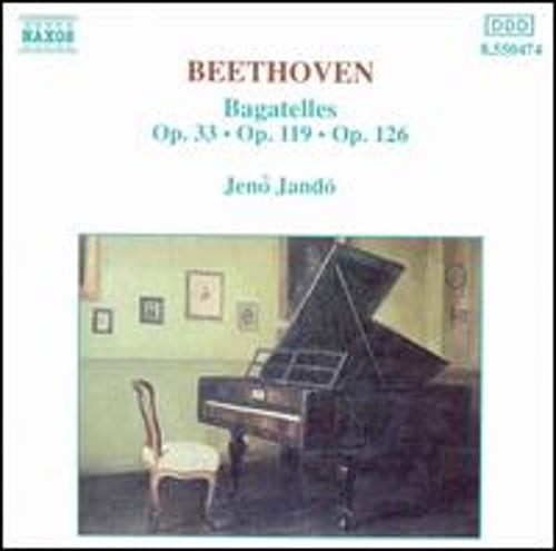 Beethoven: Bagatelles by Jenö Jandó: Used