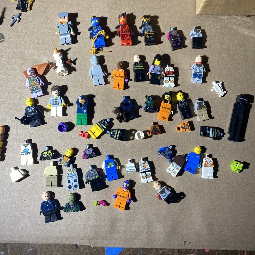 Lot Of Lego Mini figures Older And Other See Photos Ninjago And Star Wars