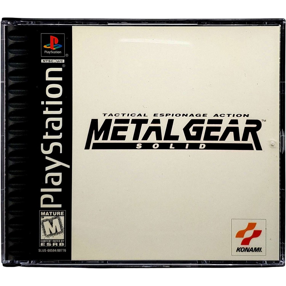 Metal Gear Solid - Sony Playstation PS1 Pristine Tested 1Y Guarantee
