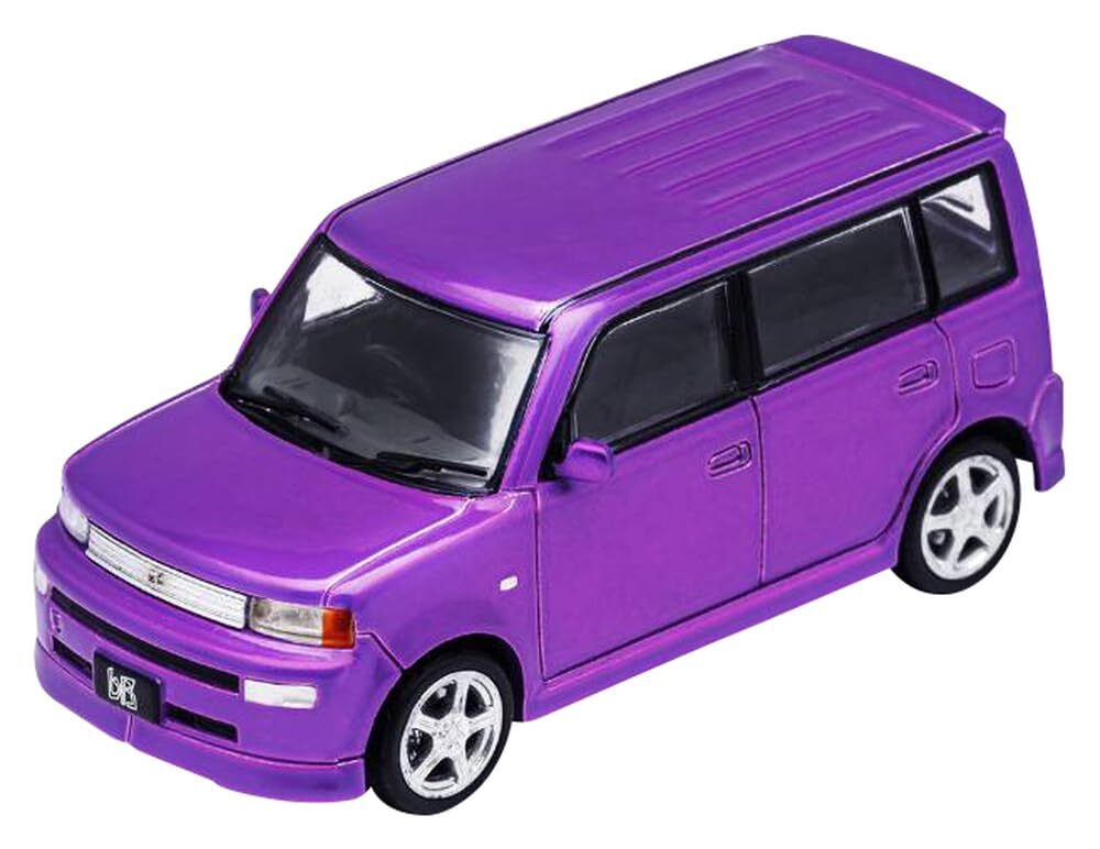 1/64 Toyota bB RHD Purple Diecast Car