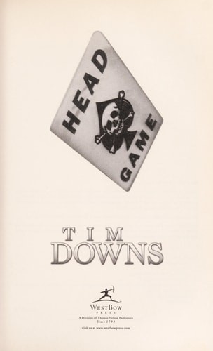 Head Game by Tim Downs, Good Book