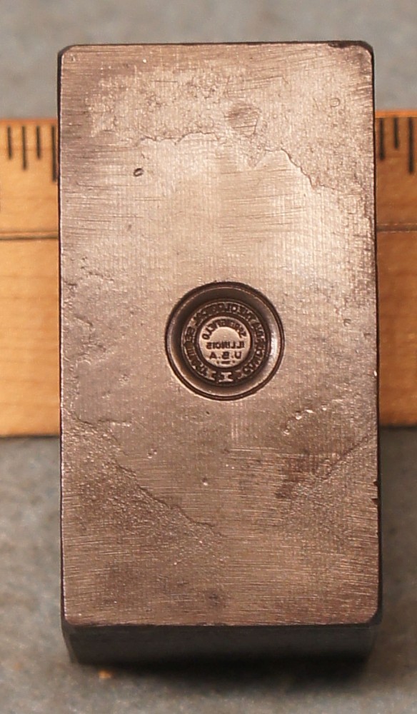 1923 Springfield CONCORDIA SEMINARY Seal Emblem STEEL STAMPING DIE Robbins RC558