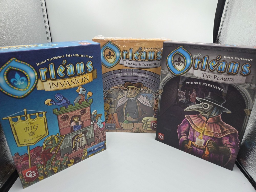 Orléans Board Game Capstone Expansion Bundle (1 New in Shrink)